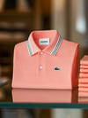 Balltoy Men's Business Stripe Logo Print Short Sleeve Balltoy Shirt